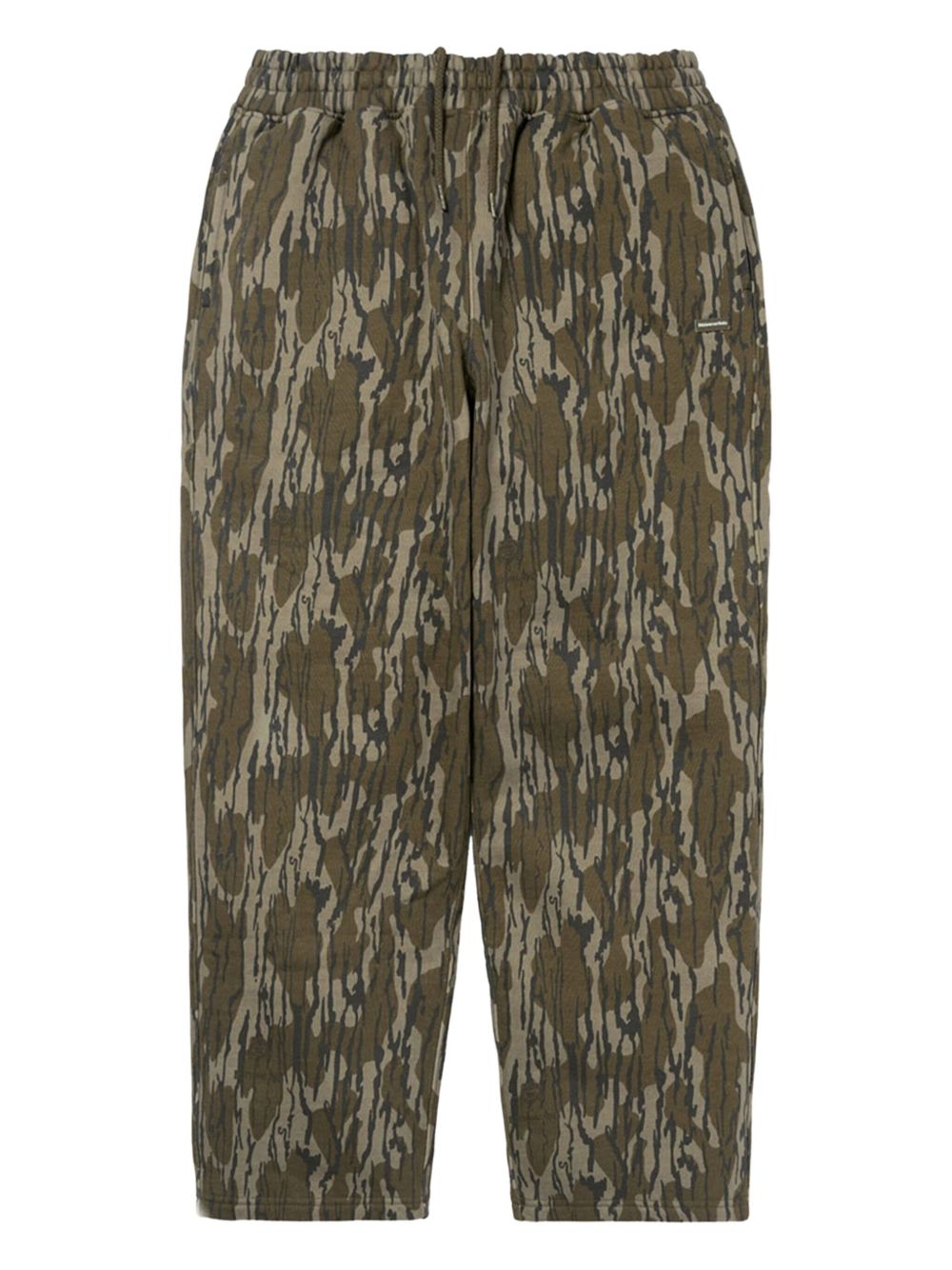 T.N.T. camouflage drawstring track pants - Brown