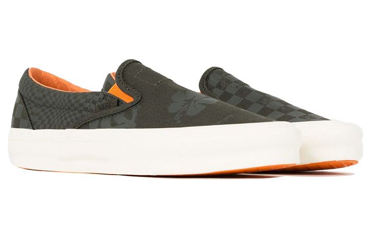 Porter-Yoshida & Co. x OG Classic Slip-On LX 'Forest Night Floral Checkerboard'