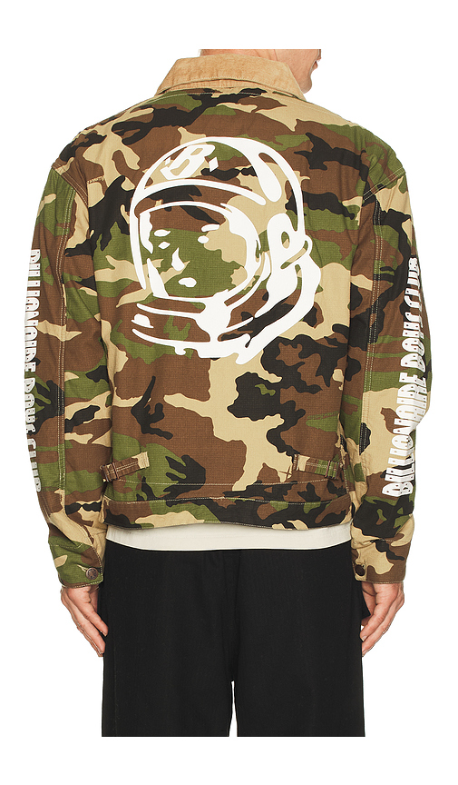 Billionaire boys club chaqueta en color verde L también en M, S, XL/1X