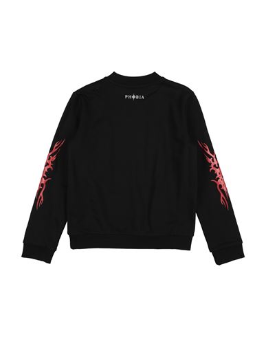 Kid Boy Sweatshirt Black Size 12 Cotton