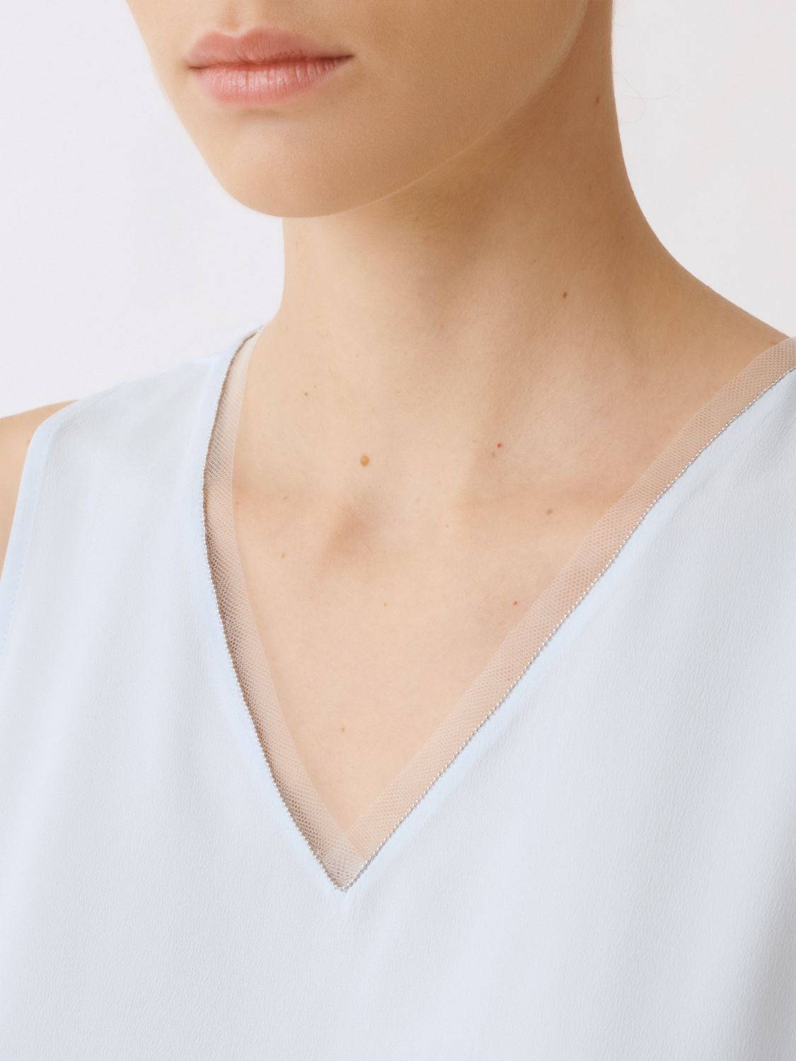 Top Woman color Grey