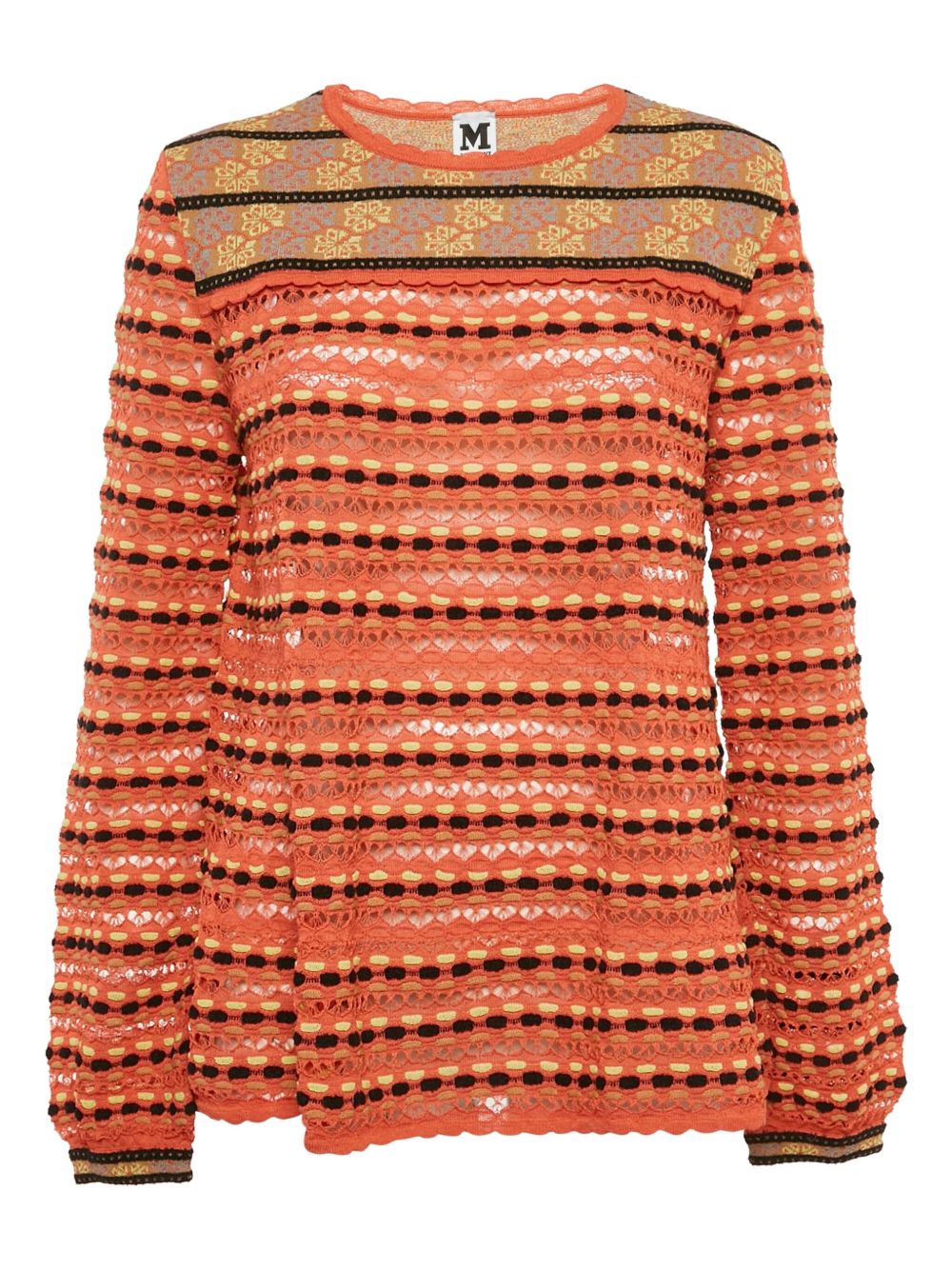 Striped top - Orange