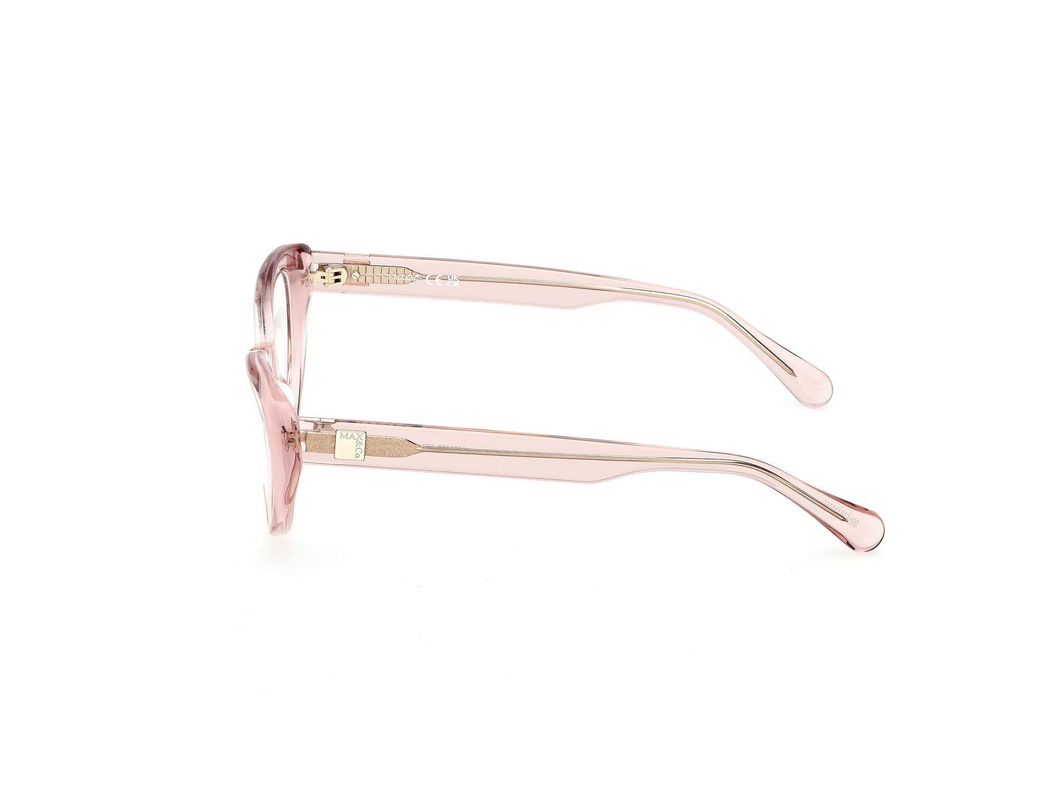 MAX&Co Mujer MAX&Co MO5188 072 Monturas ópticas Acetato Rosa Cat Eye Norma