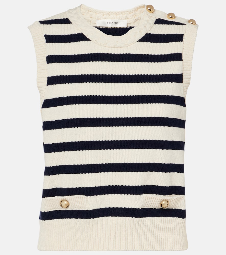 The Harbor cotton-blend sweater vest