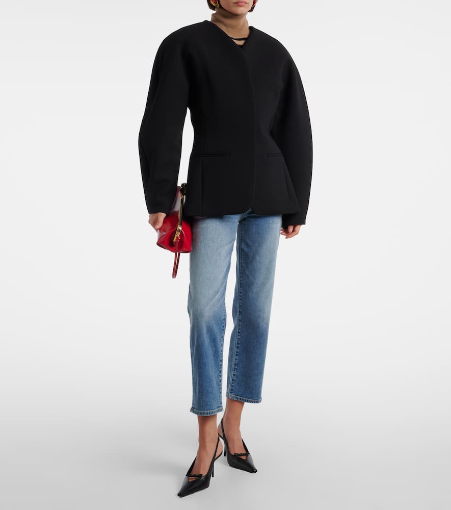 London cropped straight jeans
