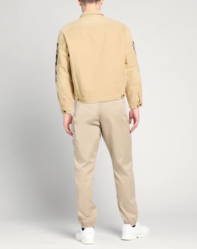Man Jacket Beige Size S Cotton, Polyester