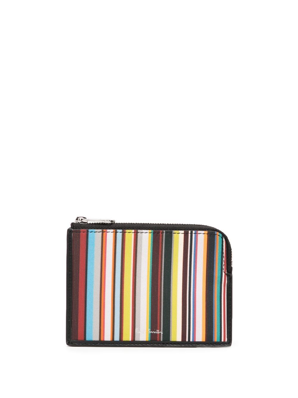Signature stripe wallet - Multicolour