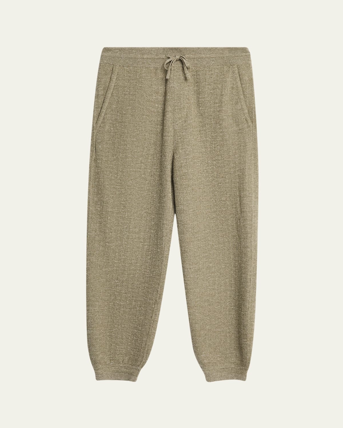 Men's Cellina Mouline Relaxed-Fit Drawstring Pants