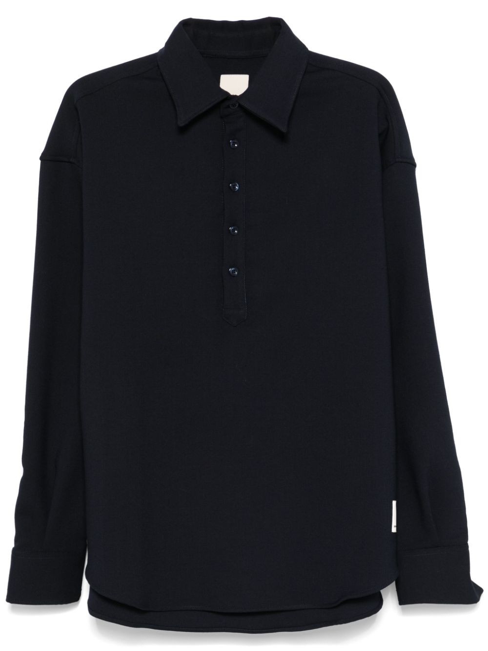 Layered polo shirt - Blue