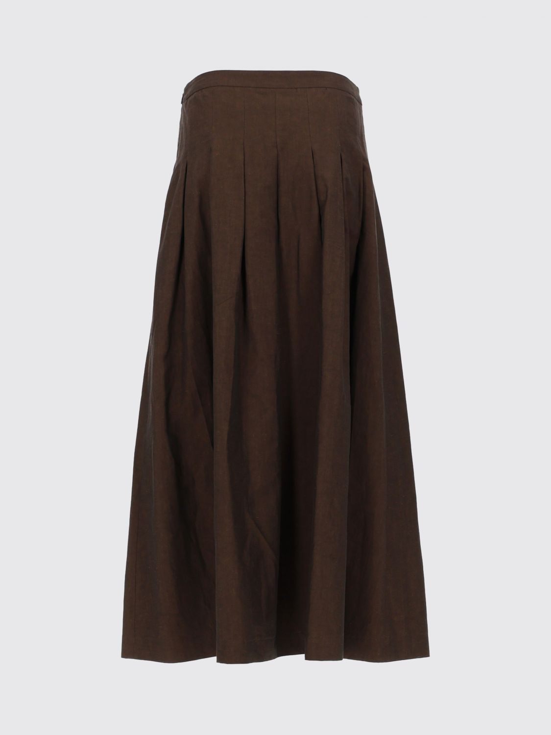 Skirt Woman color Brown