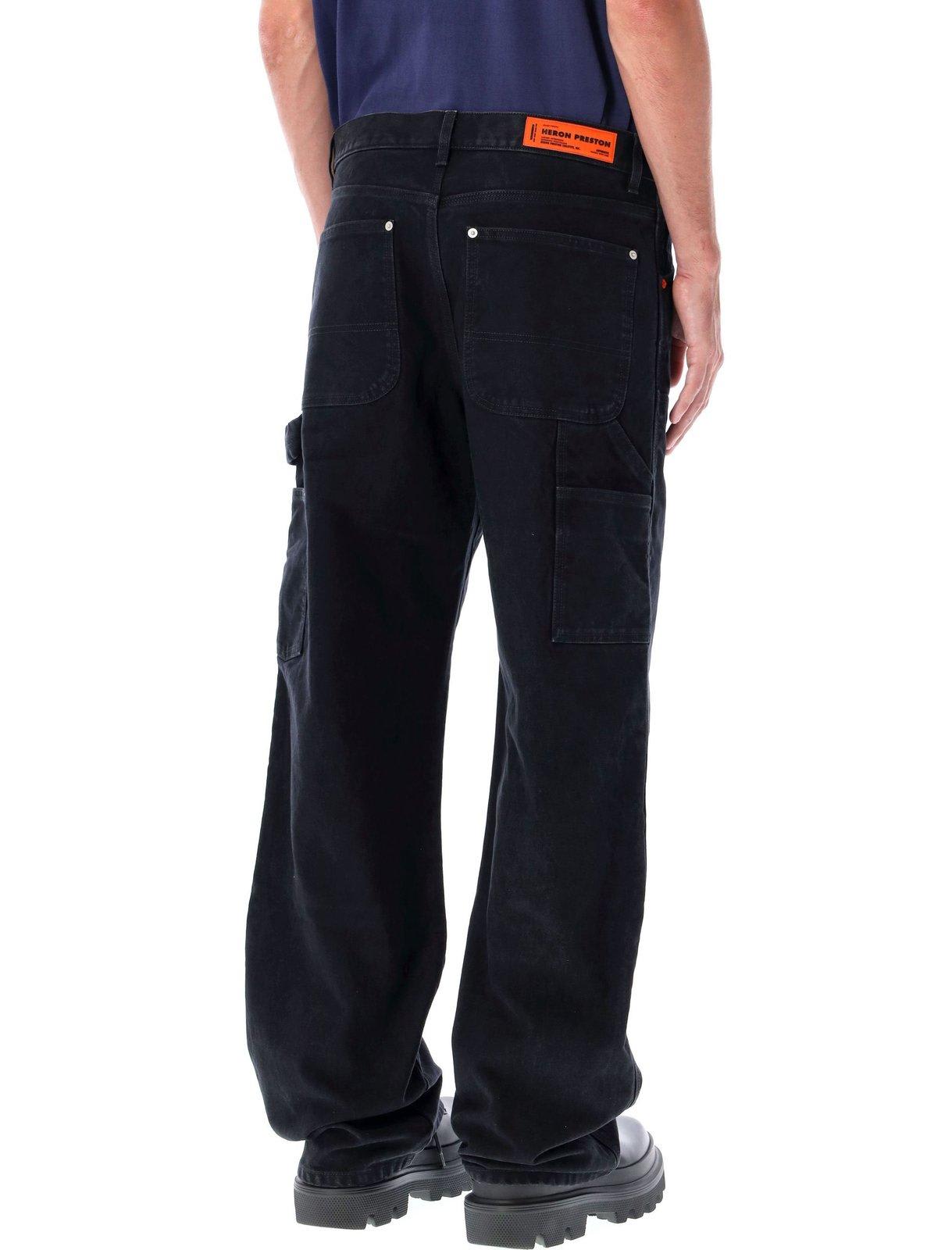 Vintage Wash Carpenter jeans - Black