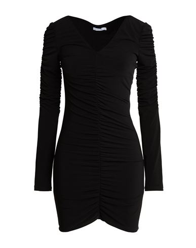 Woman Mini dress Black Size 0 Polyester, Elastane