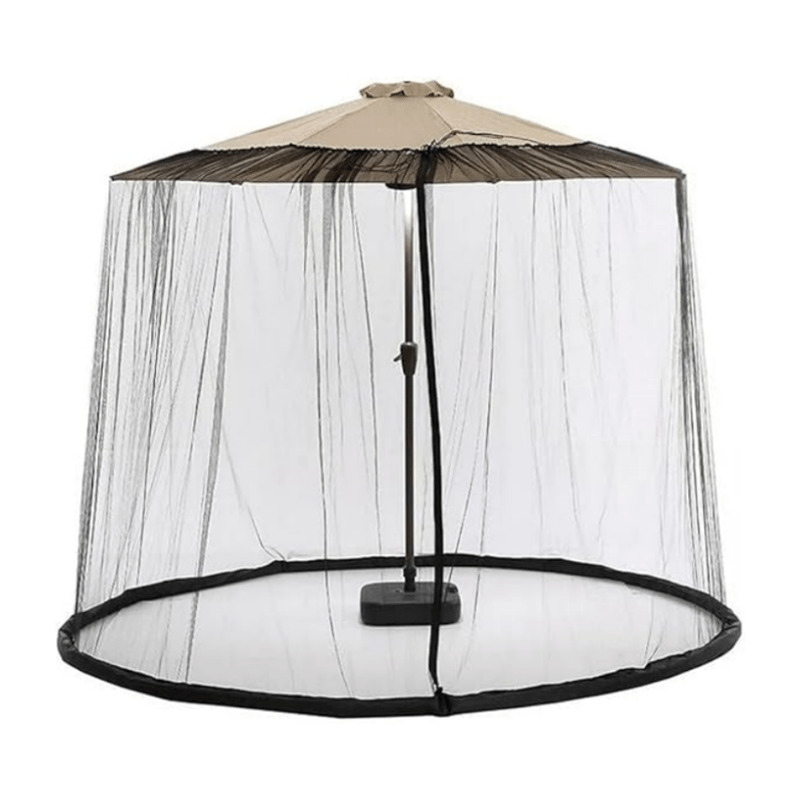 TEMU Patio Sunshade Insect Screen With Zipper Door And Polyester Mesh Provides A Breathable Barrier Against Mosquitoes Features Durability And