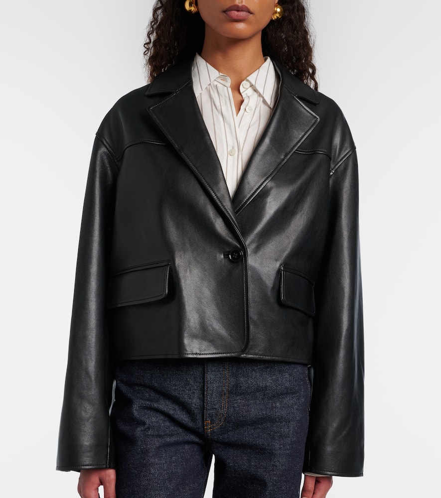 Leather jacket