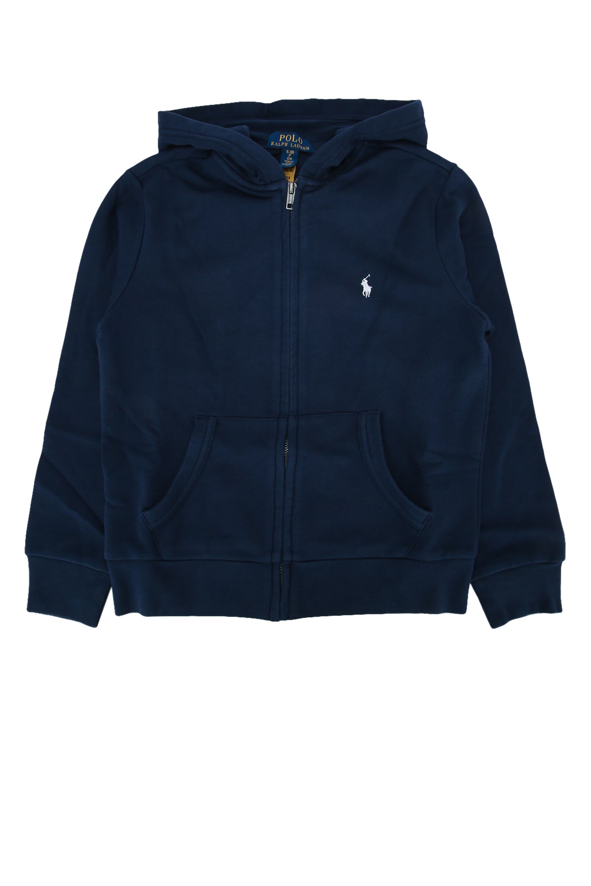 Logo-Embroidered Sweatshirt — Navy