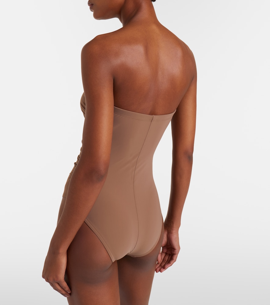 Basics ruched swimsuit