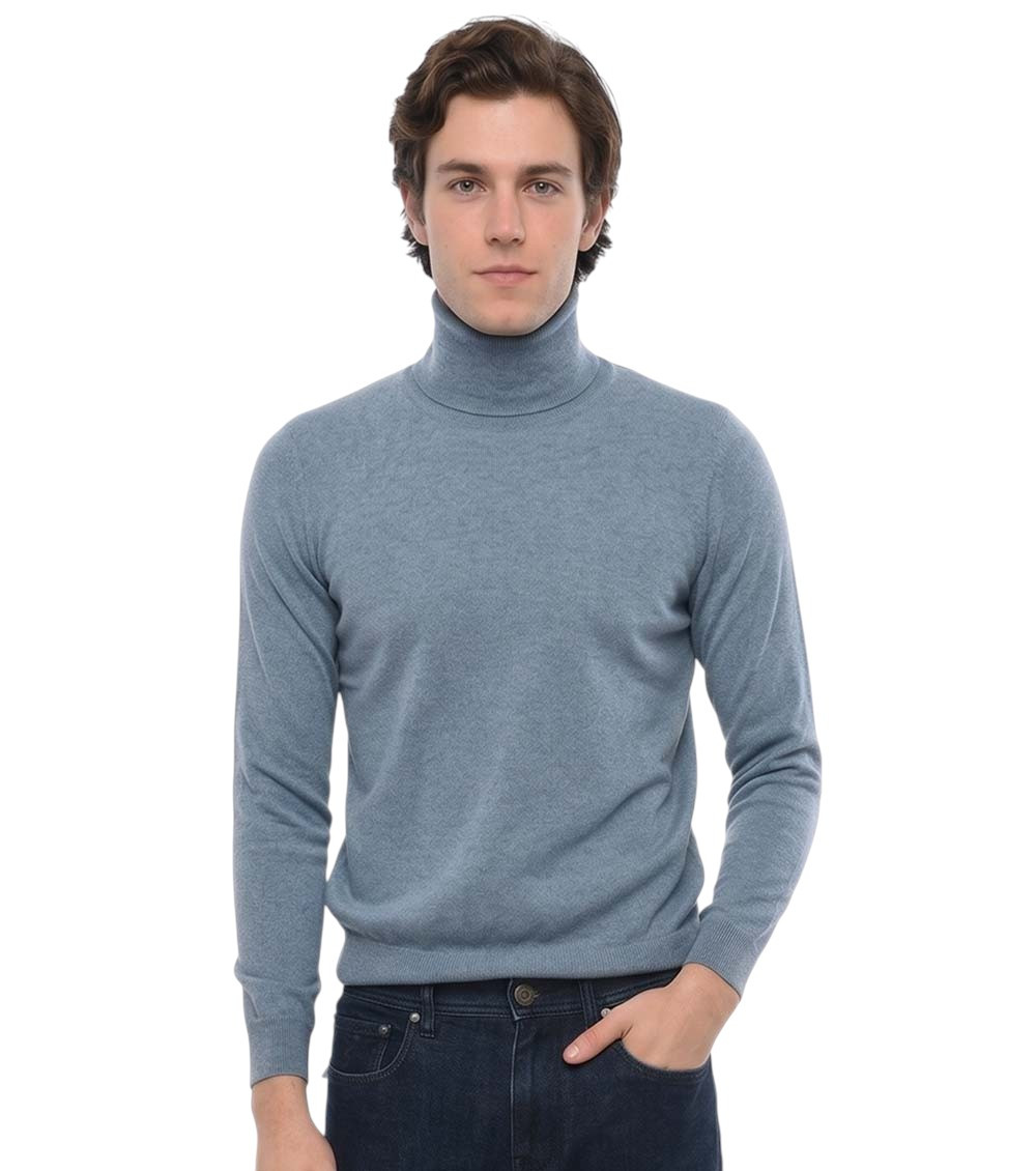 Rollneck Knitted Jumper