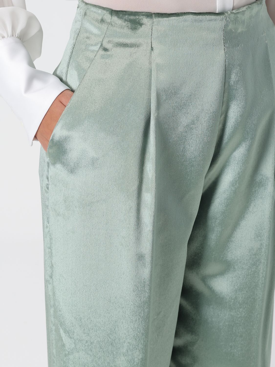 Pants Woman color Green