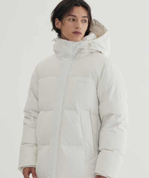 Civic RDS Long Down Jacket Ivory