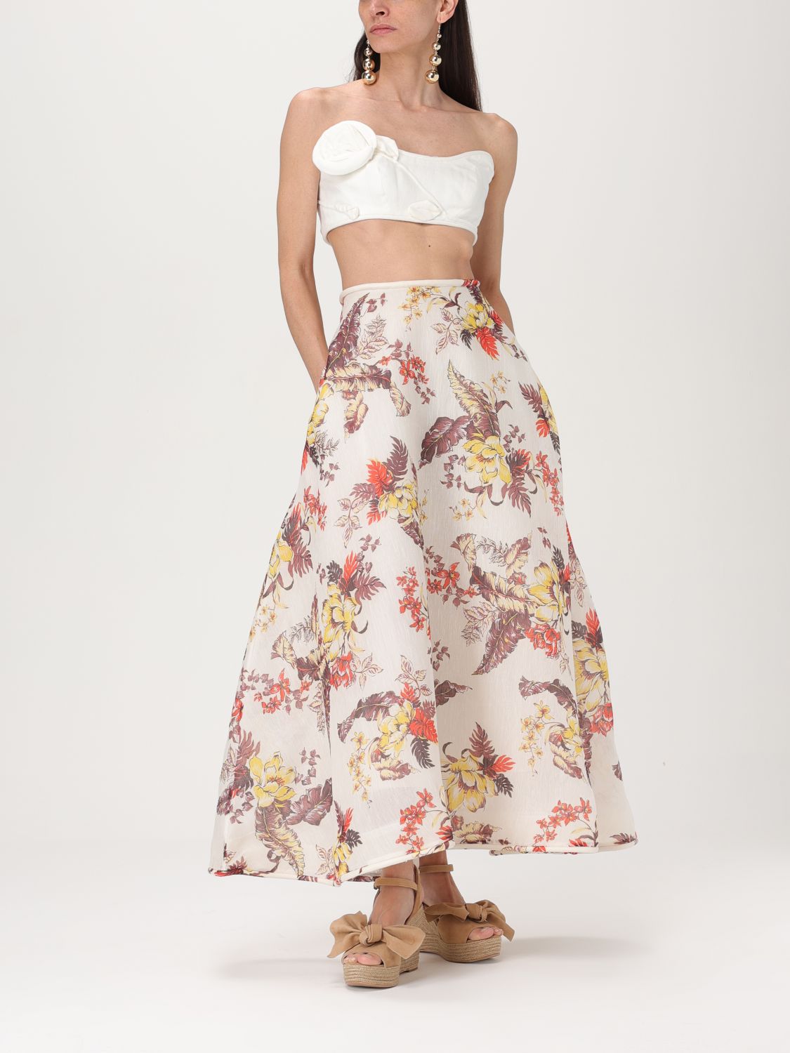 Skirt Woman color Multicolor