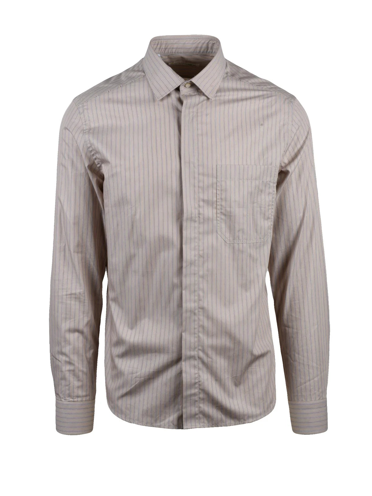 Beige Cotton Shirt