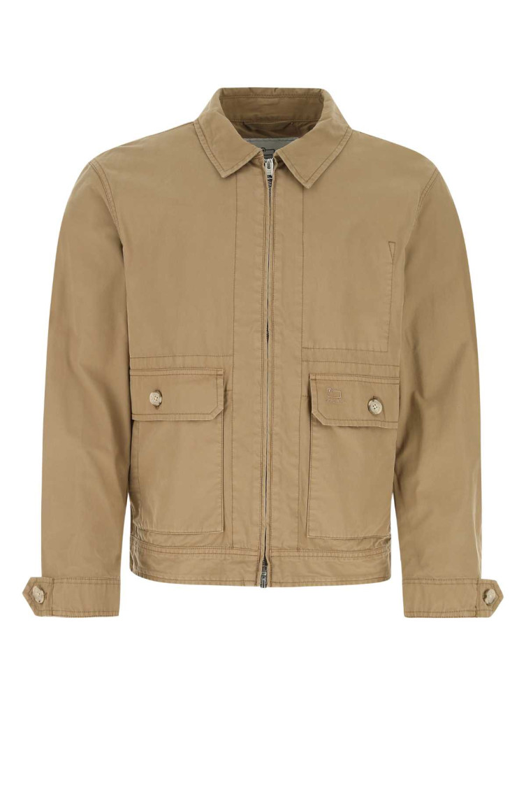 Beige Cotton Jacket