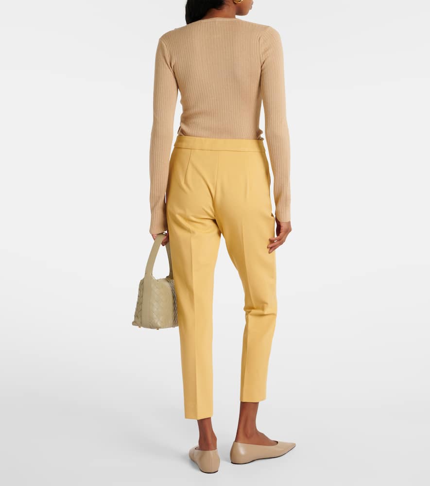 Pegno cropped jersey slim pants