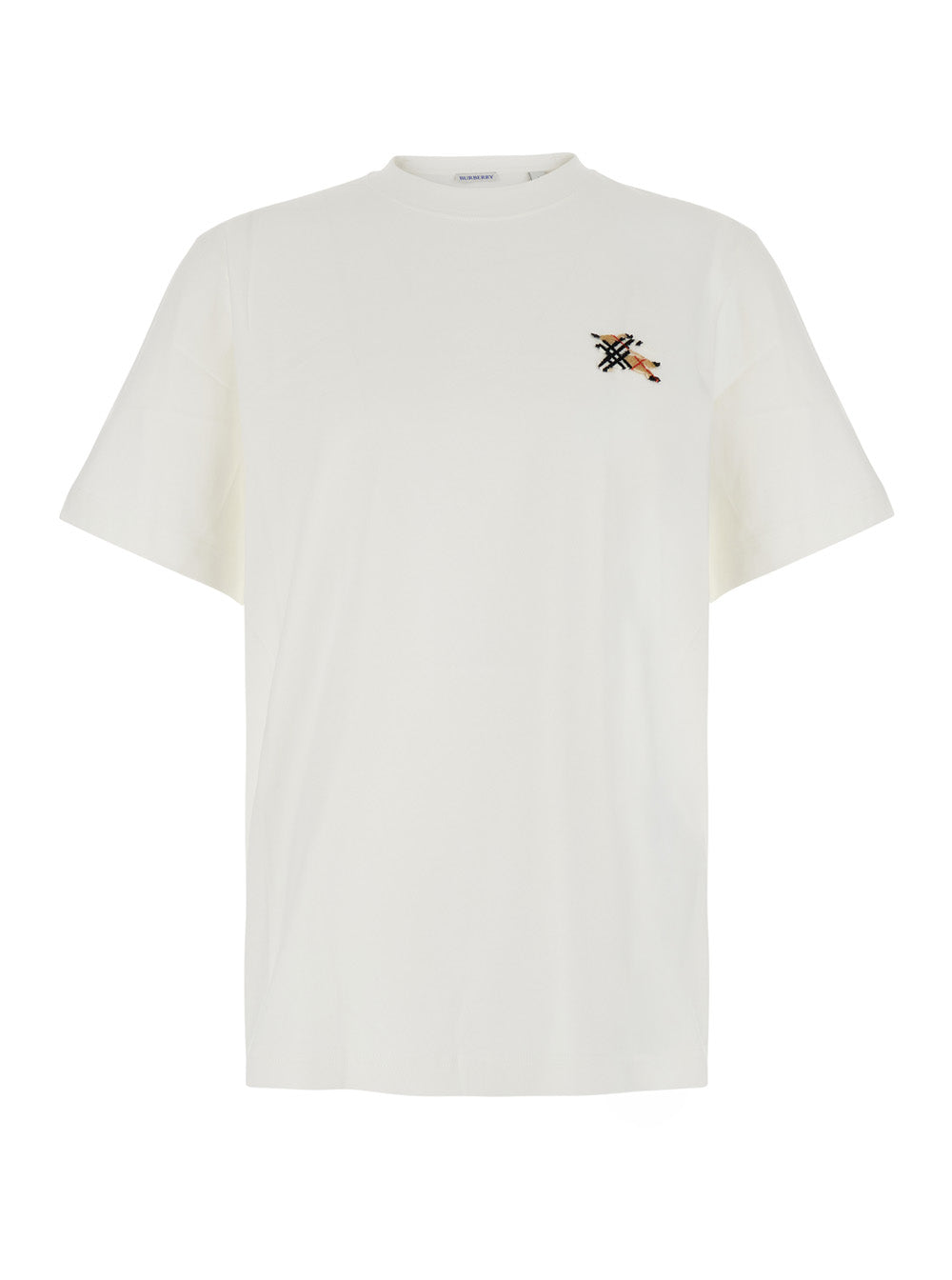 Embroidered EKD Logo T-Shirt — White