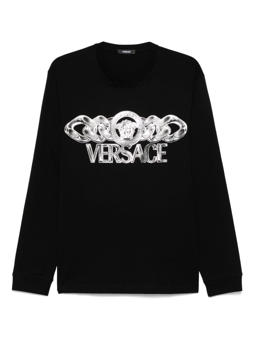 Versace Medusa On Chain T-shirt - Black