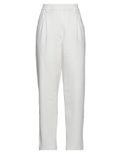 Woman Pants Ivory