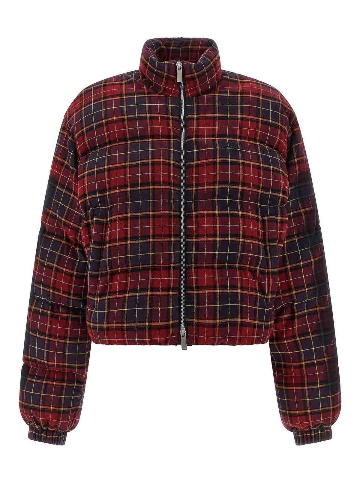 Check Flan Arrow Spray Down Jacket