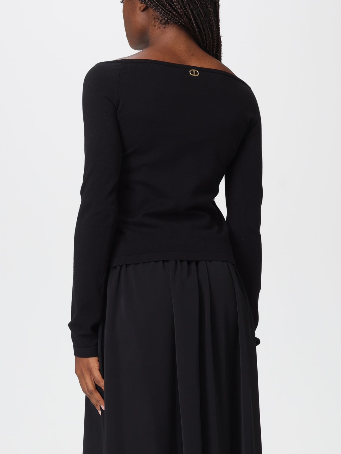 Top Woman color Black