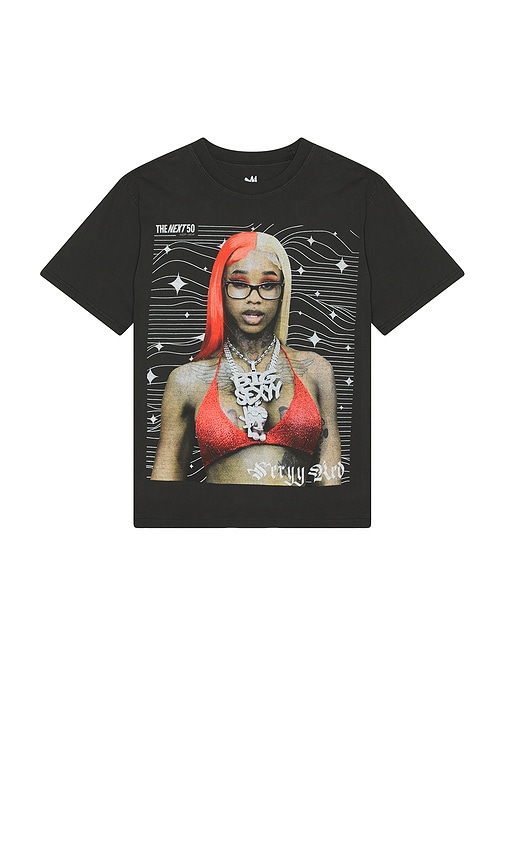 Philcos Sexyy Red The Next 50 Tee in Black. - XL/1X also in L