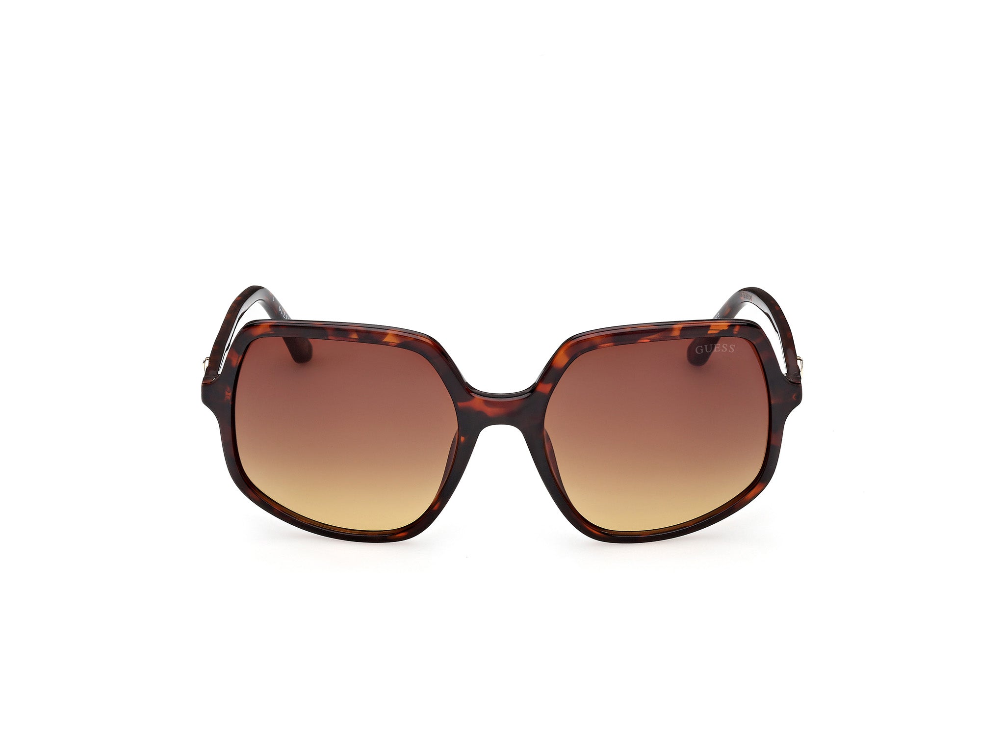 Guess Mujer Guess GU00257 52F Gafas de sol Inyectado la Habana Marrón Cuadrada Norma