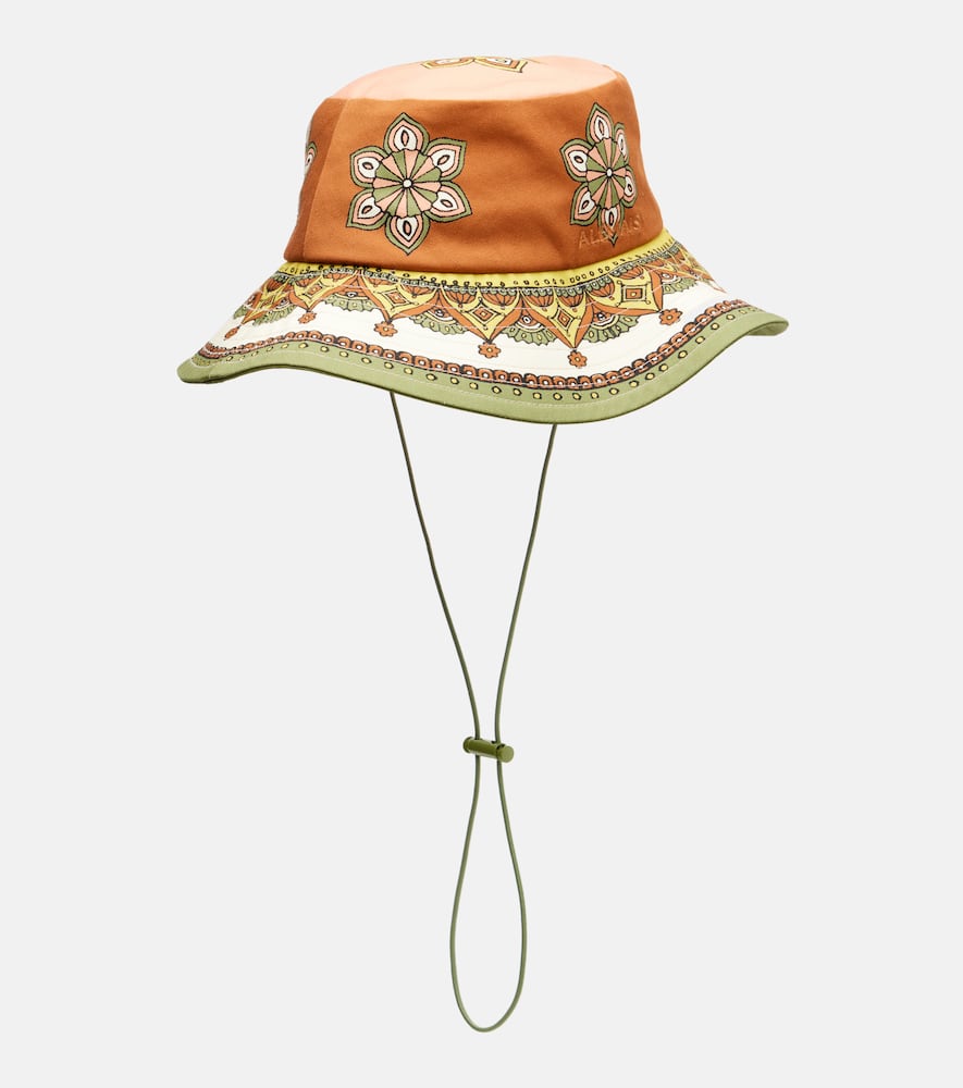 Alémais Printed cotton fedora