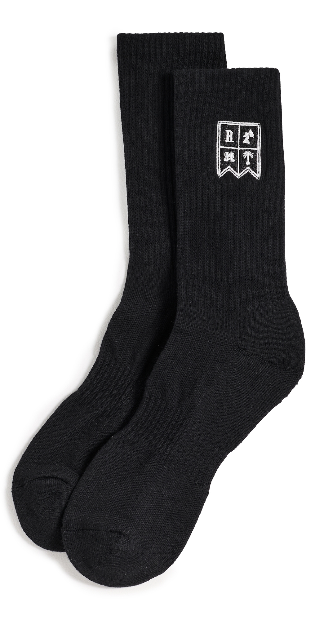 Harbor Crest Socks Black / White One Size