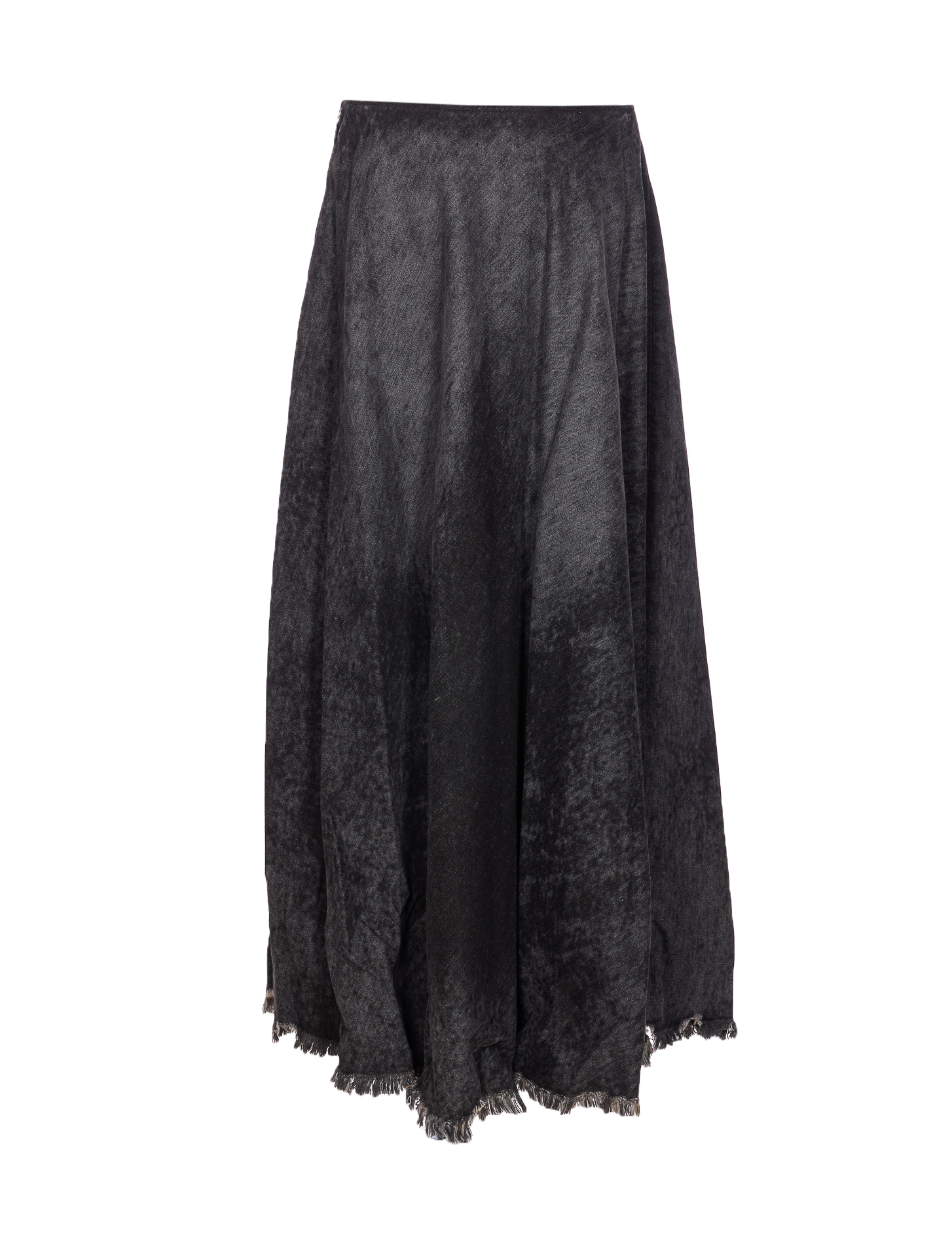 Denim Long Skirt