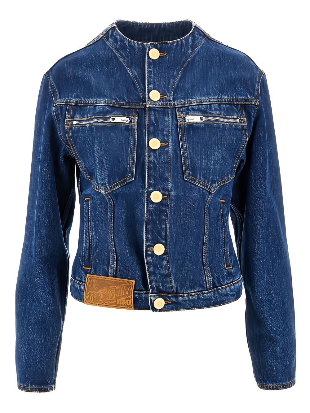 Bally denim shirt jacket - Blue