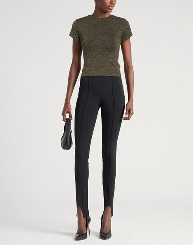 Woman Top Khaki Size 1 Polyester, Polyamide, Elastane