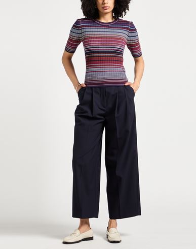 Woman Sweater Navy Size 4 Cotton, Viscose