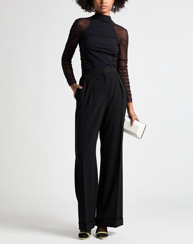 Woman Top Black Size 0 Polyamide, Elastane