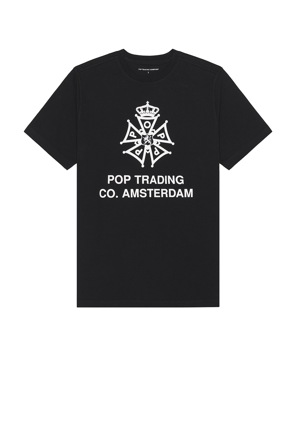 Pop Trading Company Four Days Tee in Black.  XL/1X also in L