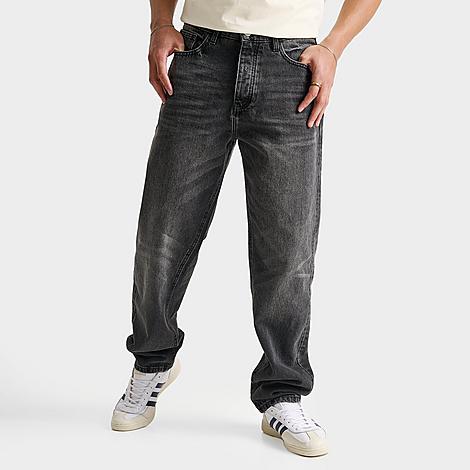 Men's Cason Relaxed Denim Jeans in Black