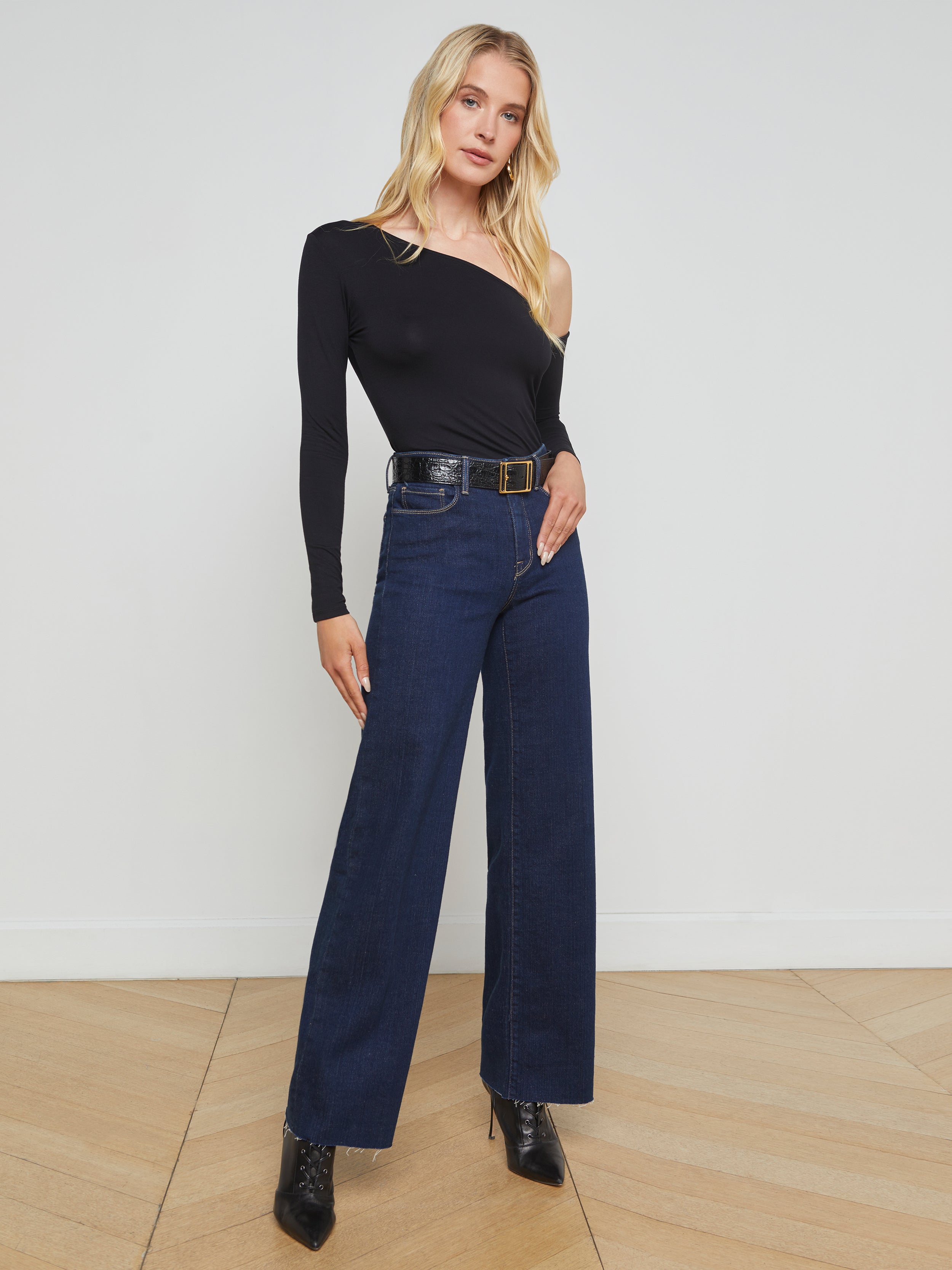 Scottie Wide-Leg Jean In Koval