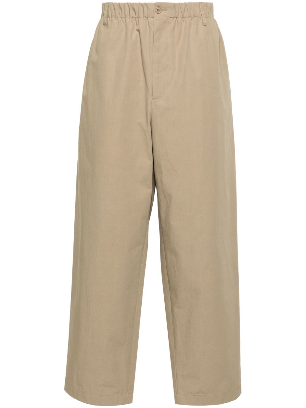 Logo-embroidered track pants - Neutrals