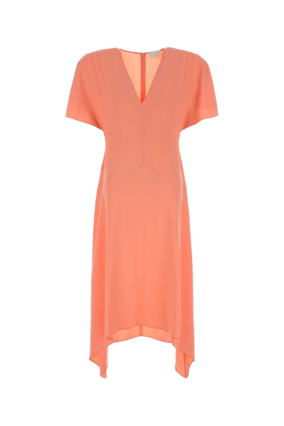 Acetate Viscose Dress — Pink