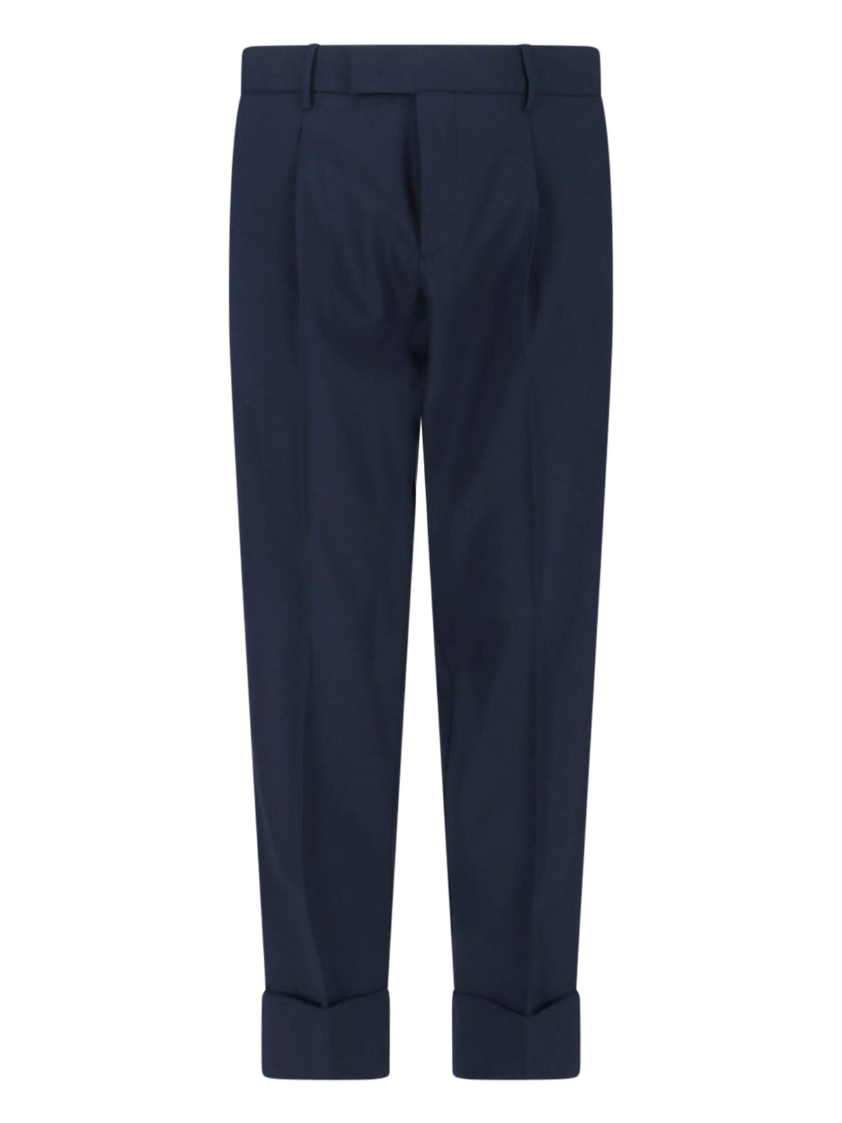 Men's Virgin Wool Stretch Trousers