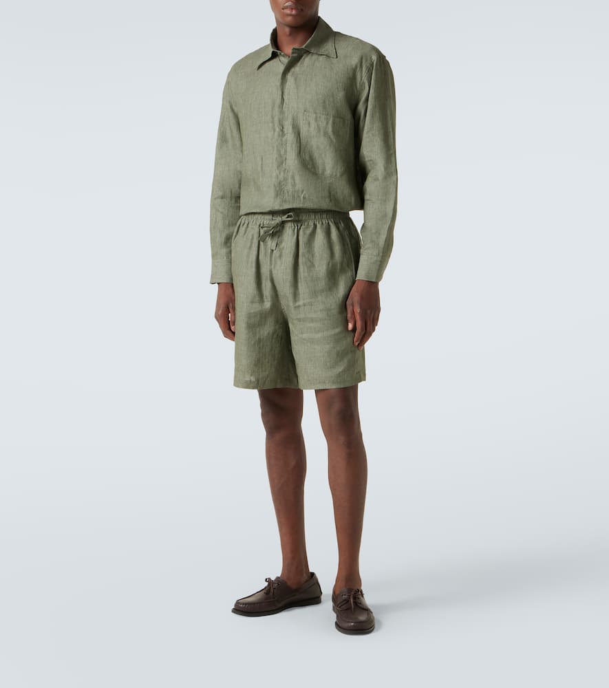 Resort linen shirt