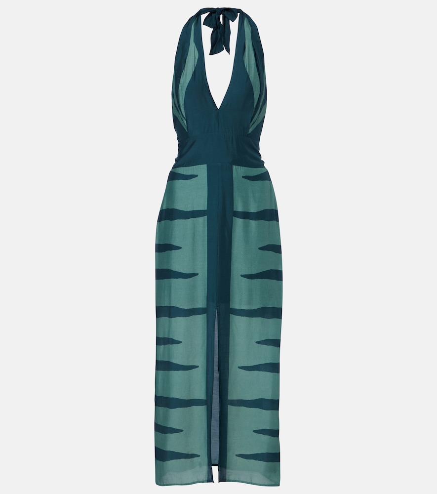 Ina printed midi dress