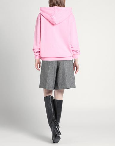 Woman Sweatshirt Pink Size S Cotton